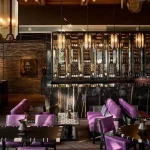 Wine Lounge at Delaire Graff Estate with Shelly Wineberry leather chairs